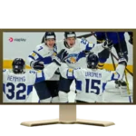 IPTV boksi Suomessa 2026 television ja Ethernet-yhteyden kanssa